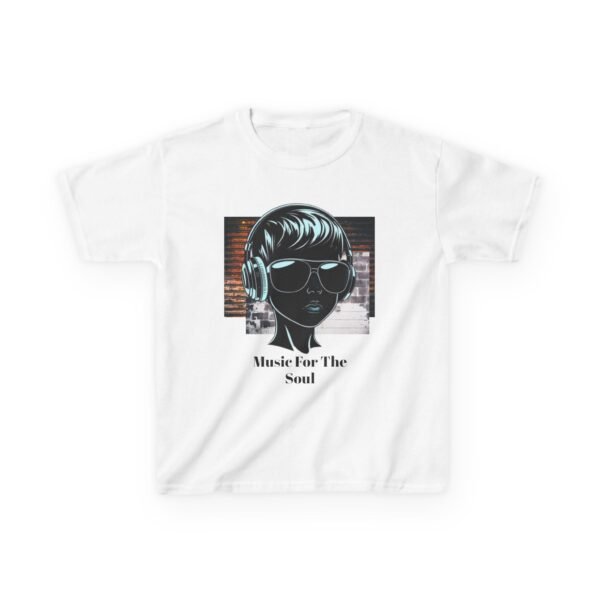 Music Gaming Gamer  T-Shirt - Heavy Cotton Tee for Playful Youth