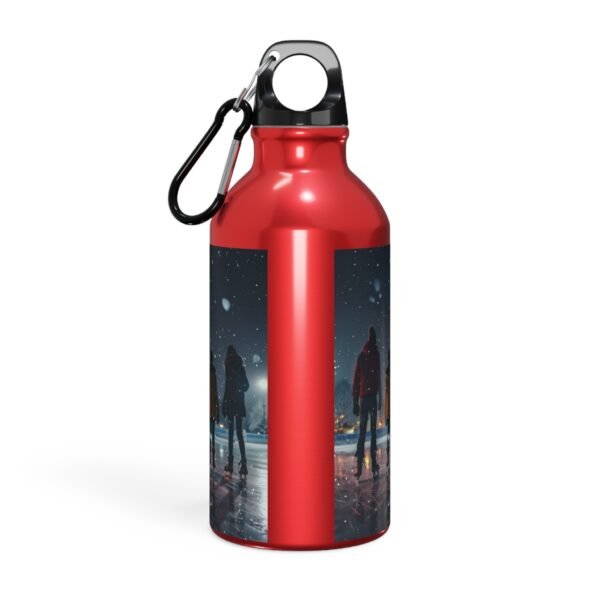 Sport Bottle - Ice Skating Winter Wonderland Xmas Design - Image 9