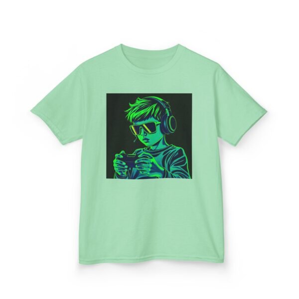 Music Gaming Gamer  T-Shirt - Heavy Cotton Tee for Playful Youth - Image 31