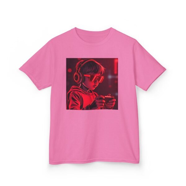 Music Gaming Gamer  T-Shirt - Heavy Cotton Tee for Playful Youth - Image 71