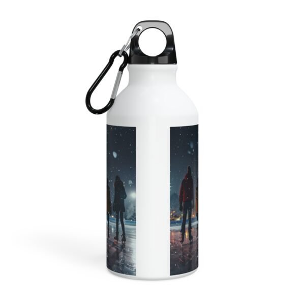 Sport Bottle - Ice Skating Winter Wonderland Xmas Design - Image 2