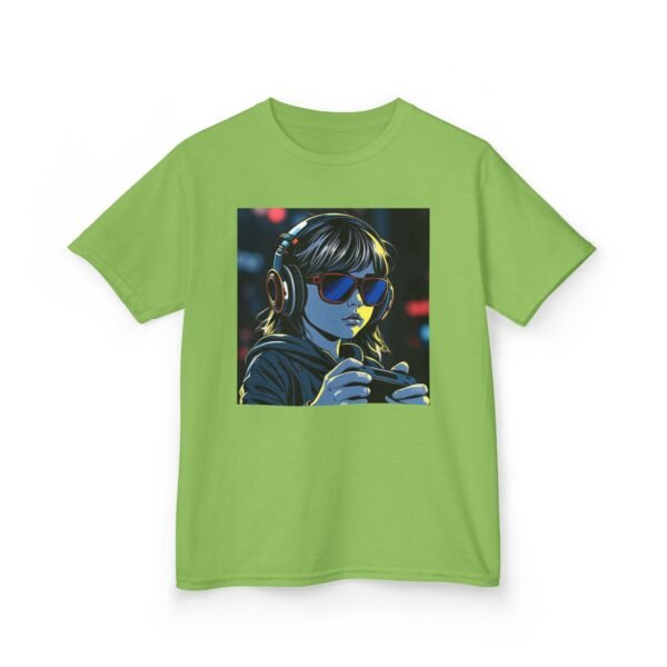 Music Gaming Gamer  T-Shirt - Heavy Cotton Tee for Playful Youth - Image 23