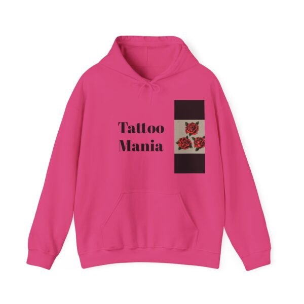 Skull Roses Tattoo Flowers Hoodie, Gothic Sweatshirt, Edgy Pullover, Dark Floral - Image 61