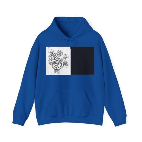 Skull Roses Tattoo Flowers Hoodie, Gothic Sweatshirt, Edgy Pullover, Dark Floral - Image 49