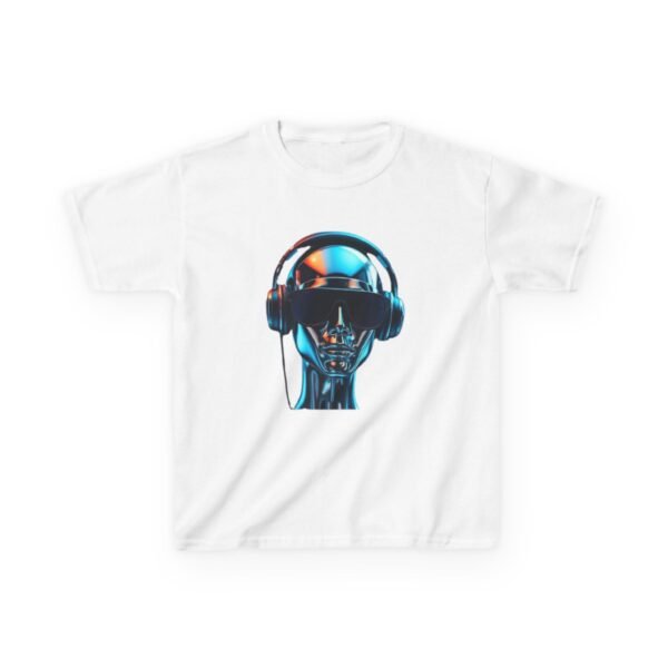 Sci fi Music Gaming Gamer  T-Shirt - Heavy Cotton Tee for Playful Youth