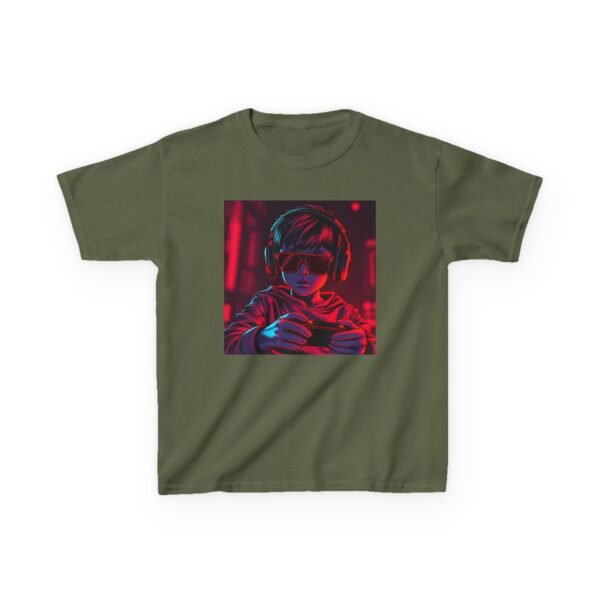 Music Gaming Gamer  T-Shirt - Heavy Cotton Tee for Playful Youth - Image 17