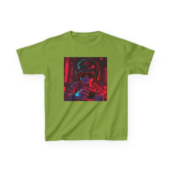 Music Gaming Gamer  T-Shirt - Heavy Cotton Tee for Playful Youth - Image 25