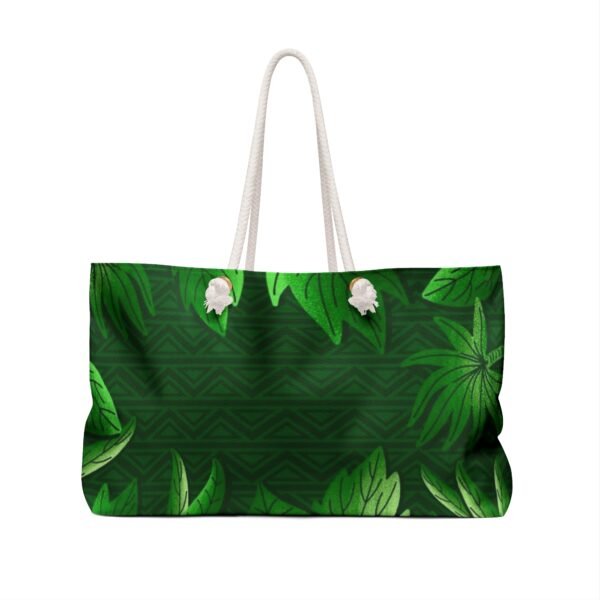 Cannabis Leaves Weekender Bag - Image 2