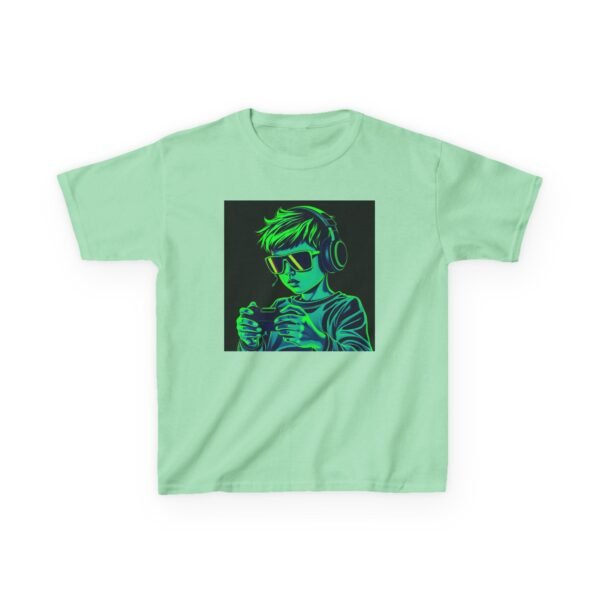 Music Gaming Gamer  T-Shirt - Heavy Cotton Tee for Playful Youth - Image 29