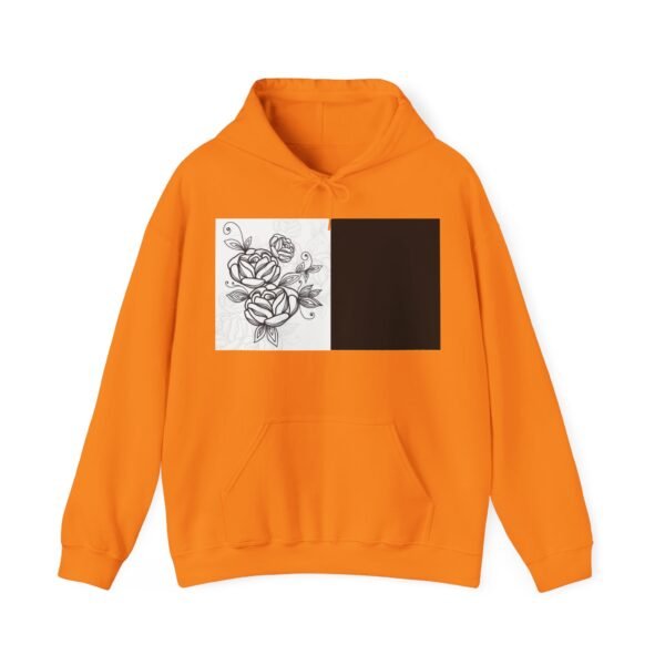 Skull Roses Tattoo Flowers Hoodie, Gothic Sweatshirt, Edgy Pullover, Dark Floral - Image 29