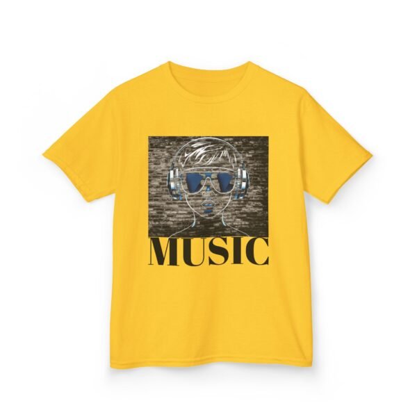 Music Gaming Gamer  T-Shirt - Heavy Cotton Tee for Playful Youth - Image 15