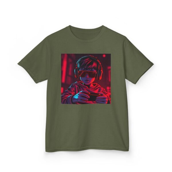 Music Gaming Gamer  T-Shirt - Heavy Cotton Tee for Playful Youth - Image 19