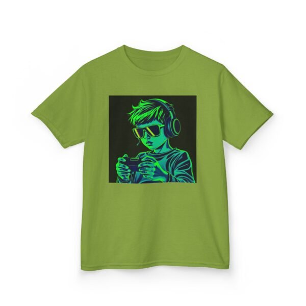 Music Gaming Gamer  T-Shirt - Heavy Cotton Tee for Playful Youth - Image 27