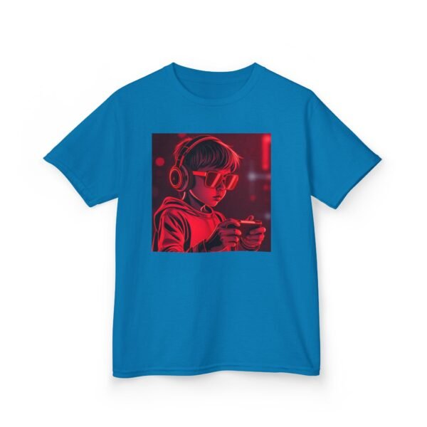 Music Gaming Gamer  T-Shirt - Heavy Cotton Tee for Playful Youth - Image 55