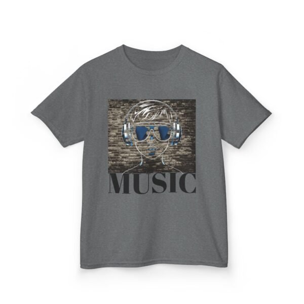 Music Gaming Gamer  T-Shirt - Heavy Cotton Tee for Playful Youth - Image 39