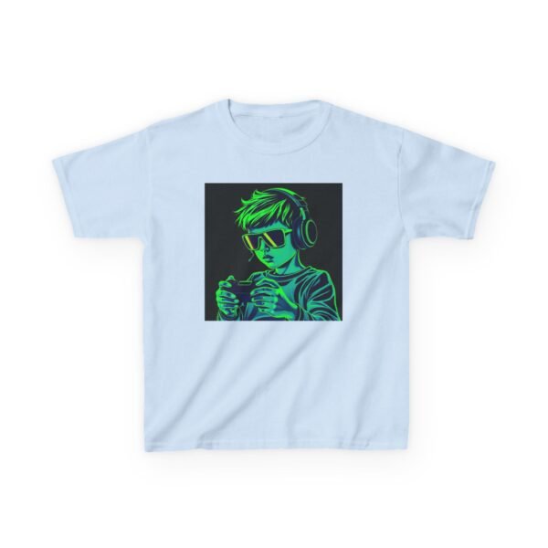 Music Gaming Gamer  T-Shirt - Heavy Cotton Tee for Playful Youth - Image 45