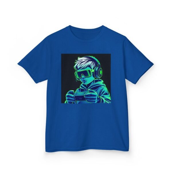 Music Gaming Gamer  T-Shirt - Heavy Cotton Tee for Playful Youth - Image 59