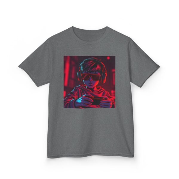 Music Gaming Gamer  T-Shirt - Heavy Cotton Tee for Playful Youth - Image 39