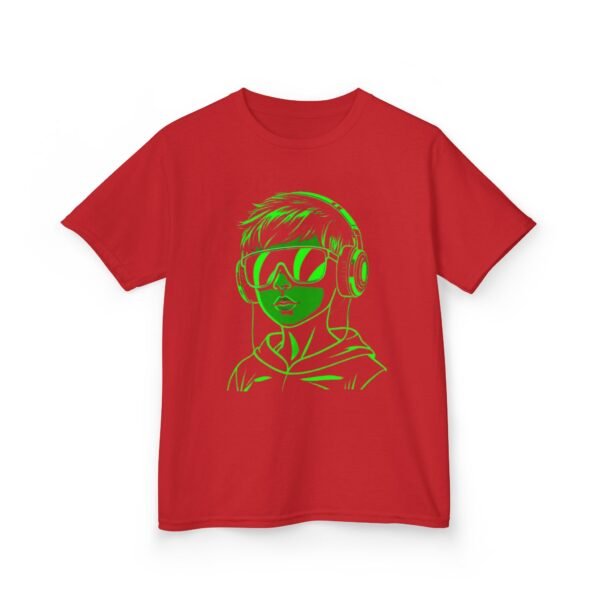 Music Gaming Gamer  T-Shirt - Heavy Cotton Tee for Playful Youth - Image 75