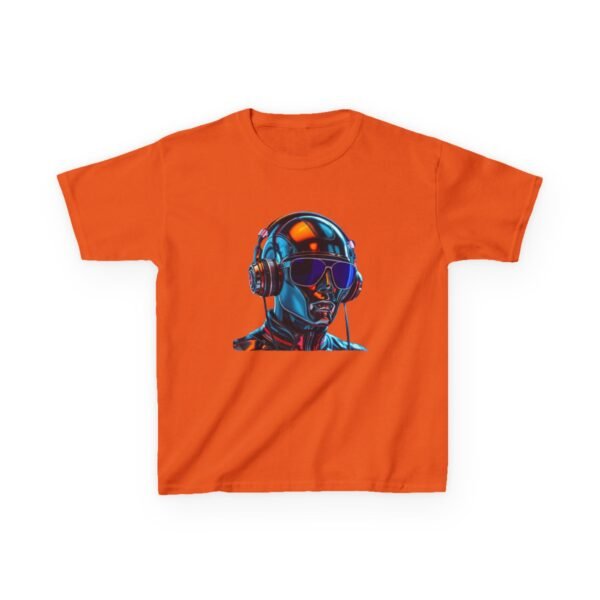 Sci fi Music Gaming Gamer  T-Shirt - Heavy Cotton Tee for Playful Youth - Image 9