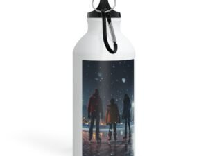 Sport Bottle - Ice Skating Winter Wonderland Xmas Design