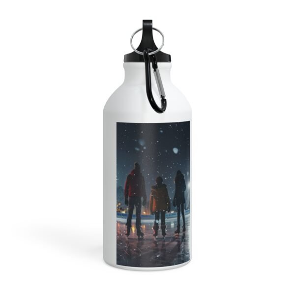 Sport Bottle - Ice Skating Winter Wonderland Xmas Design