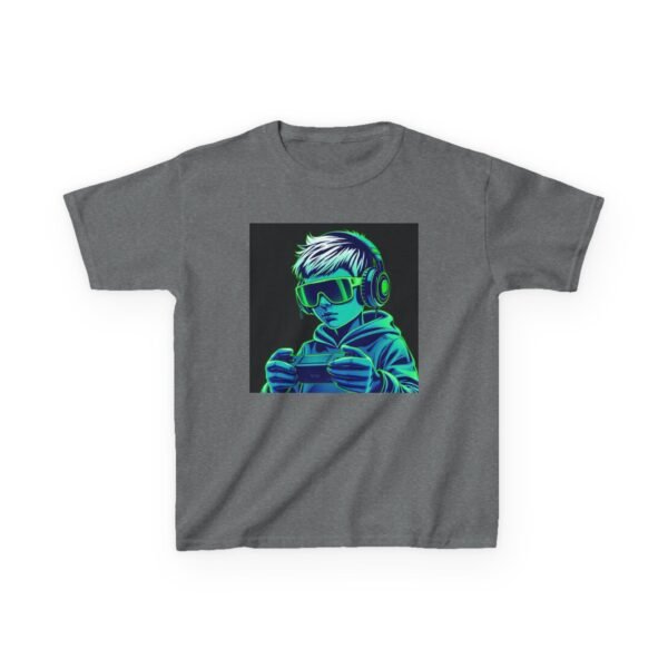 Music Gaming Gamer  T-Shirt - Heavy Cotton Tee for Playful Youth - Image 37