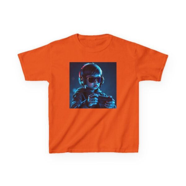 Music Gaming Gamer  T-Shirt - Heavy Cotton Tee for Playful Youth - Image 9