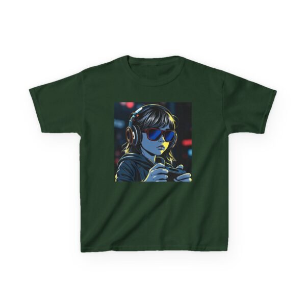 Music Gaming Gamer  T-Shirt - Heavy Cotton Tee for Playful Youth - Image 33
