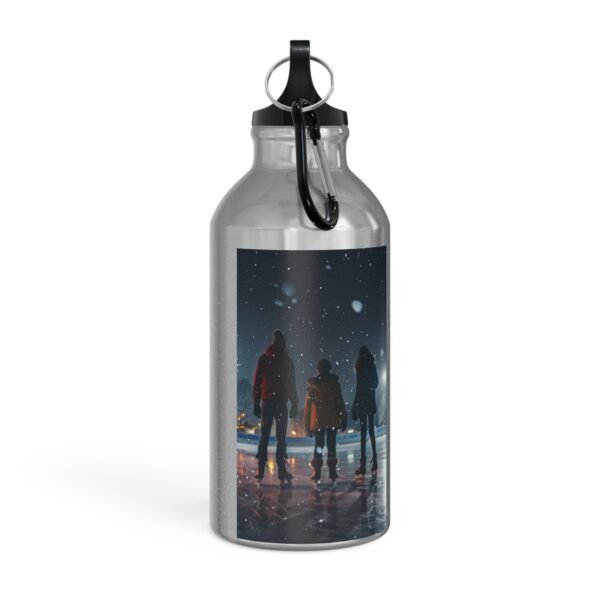 Sport Bottle - Ice Skating Winter Wonderland Xmas Design - Image 7