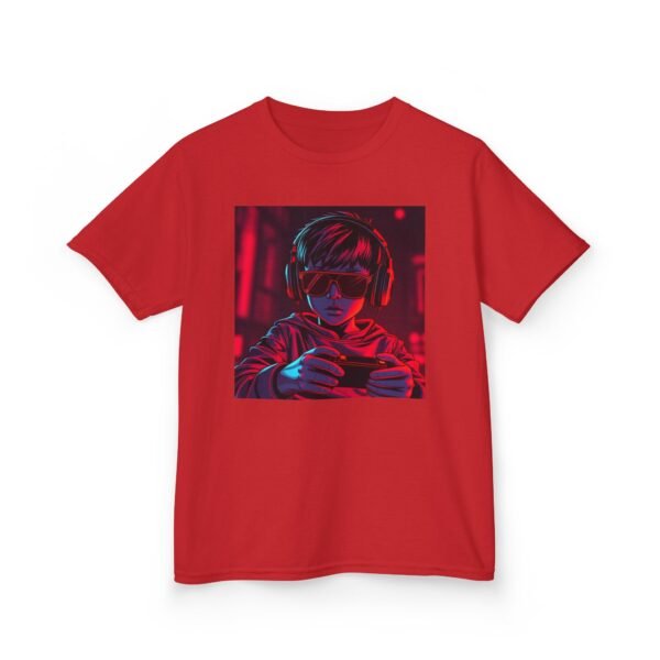 Music Gaming Gamer  T-Shirt - Heavy Cotton Tee for Playful Youth - Image 75