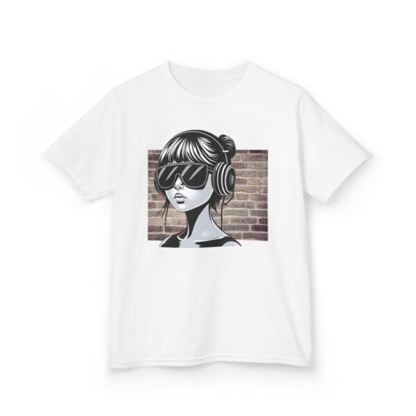 Music Gaming Gamer  T-Shirt - Heavy Cotton Tee for Playful Youth - Image 3