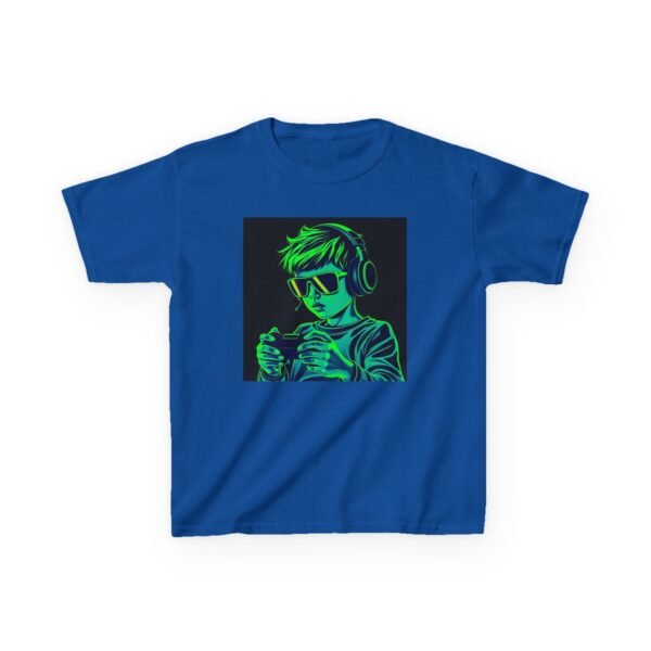 Music Gaming Gamer  T-Shirt - Heavy Cotton Tee for Playful Youth - Image 57