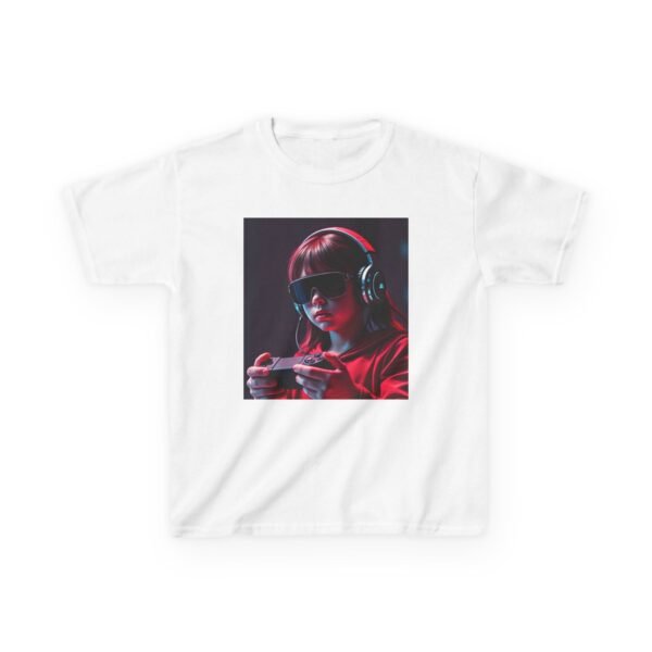 Music Gaming Gamer  T-Shirt - Heavy Cotton Tee for Playful Youth