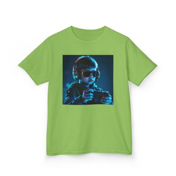 Music Gaming Gamer  T-Shirt - Heavy Cotton Tee for Playful Youth - Image 23