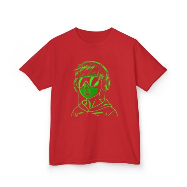 Music Gaming Gamer  T-Shirt - Heavy Cotton Tee for Playful Youth - Image 75