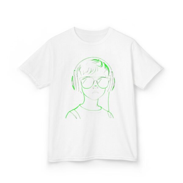 Music Gaming Gamer  T-Shirt - Heavy Cotton Tee for Playful Youth - Image 3