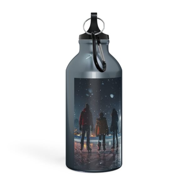 Sport Bottle - Ice Skating Winter Wonderland Xmas Design - Image 31