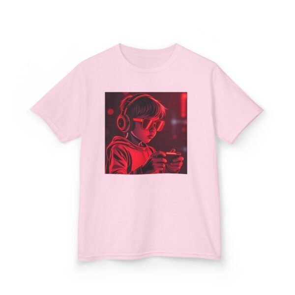 Music Gaming Gamer  T-Shirt - Heavy Cotton Tee for Playful Youth - Image 67
