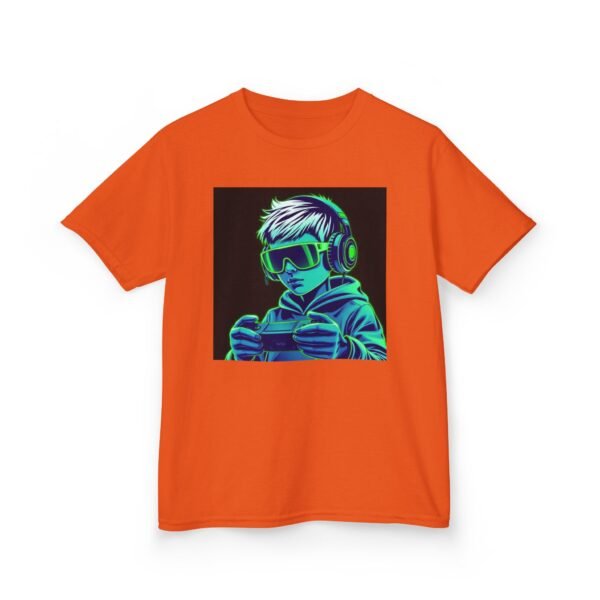 Music Gaming Gamer  T-Shirt - Heavy Cotton Tee for Playful Youth - Image 11