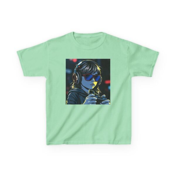 Music Gaming Gamer  T-Shirt - Heavy Cotton Tee for Playful Youth - Image 29