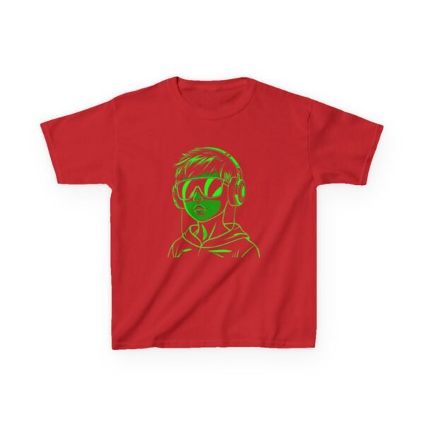 Music Gaming Gamer  T-Shirt - Heavy Cotton Tee for Playful Youth - Image 73