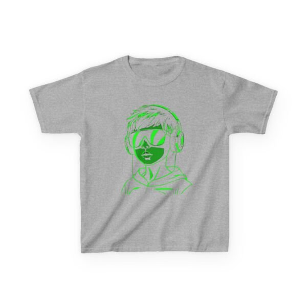 Music Gaming Gamer  T-Shirt - Heavy Cotton Tee for Playful Youth - Image 5