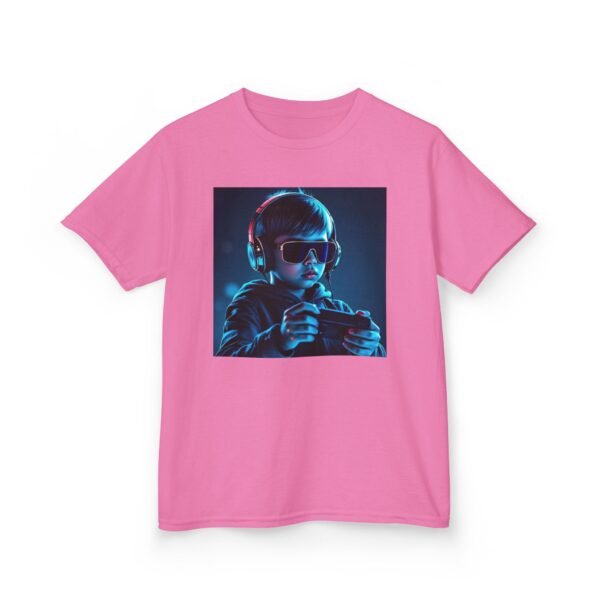 Music Gaming Gamer  T-Shirt - Heavy Cotton Tee for Playful Youth - Image 71