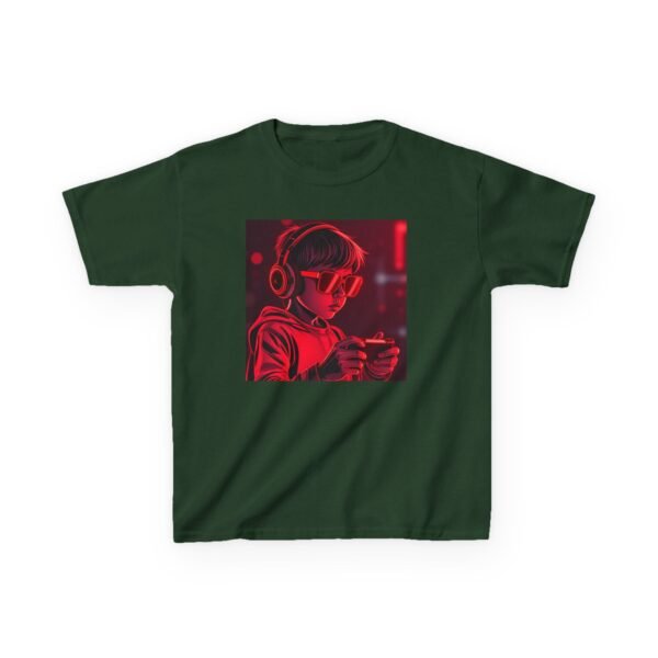 Music Gaming Gamer  T-Shirt - Heavy Cotton Tee for Playful Youth - Image 33