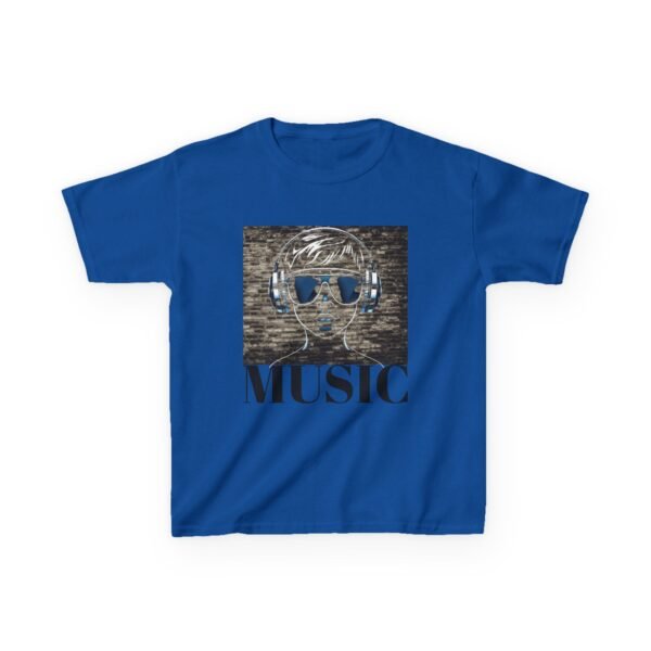Music Gaming Gamer  T-Shirt - Heavy Cotton Tee for Playful Youth - Image 57