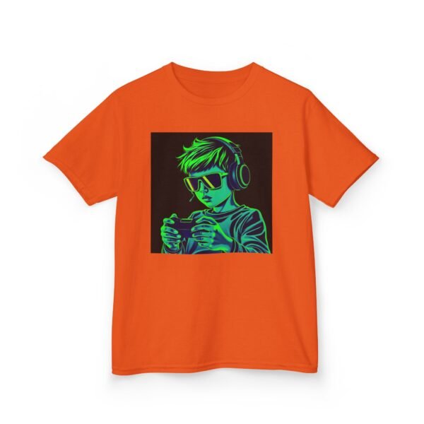 Music Gaming Gamer  T-Shirt - Heavy Cotton Tee for Playful Youth - Image 11