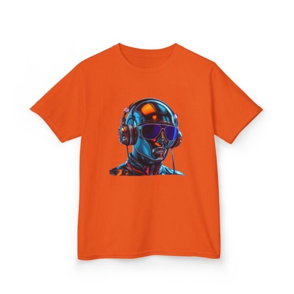 Sci fi Music Gaming Gamer  T-Shirt - Heavy Cotton Tee for Playful Youth - Image 11