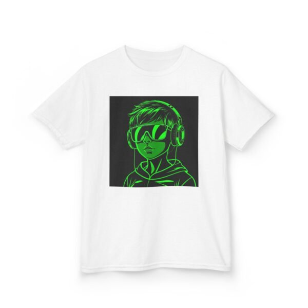 Music Gaming Gamer  T-Shirt - Heavy Cotton Tee for Playful Youth - Image 3