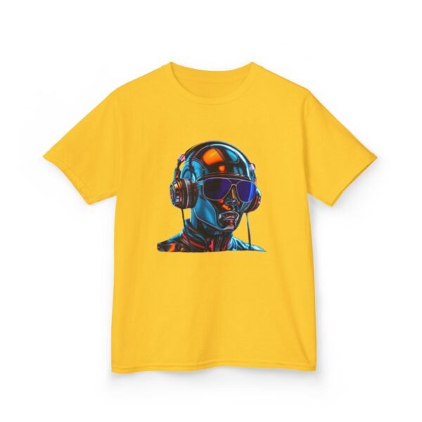 Sci fi Music Gaming Gamer  T-Shirt - Heavy Cotton Tee for Playful Youth - Image 15